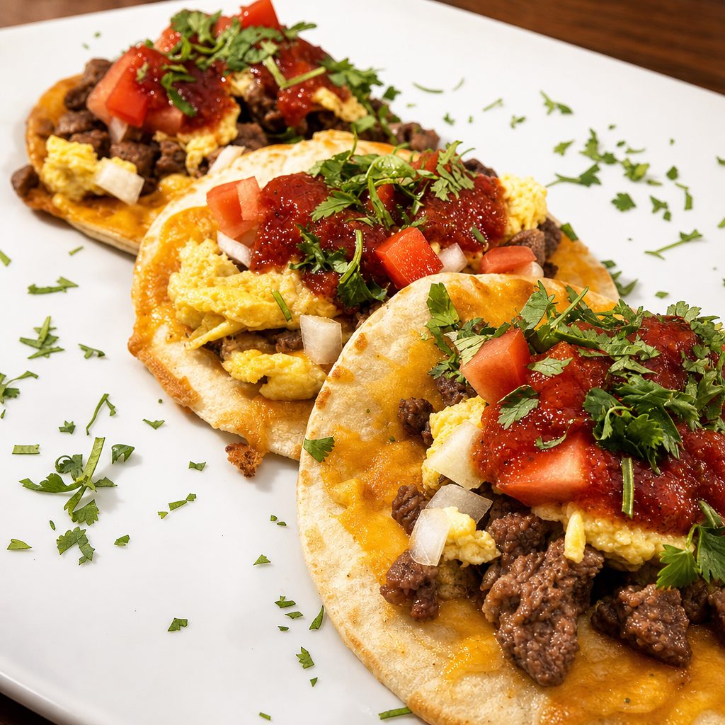 Breakfast Tacos.