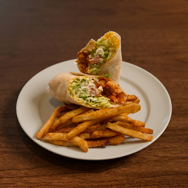 Buffalo Chicken Wrap.