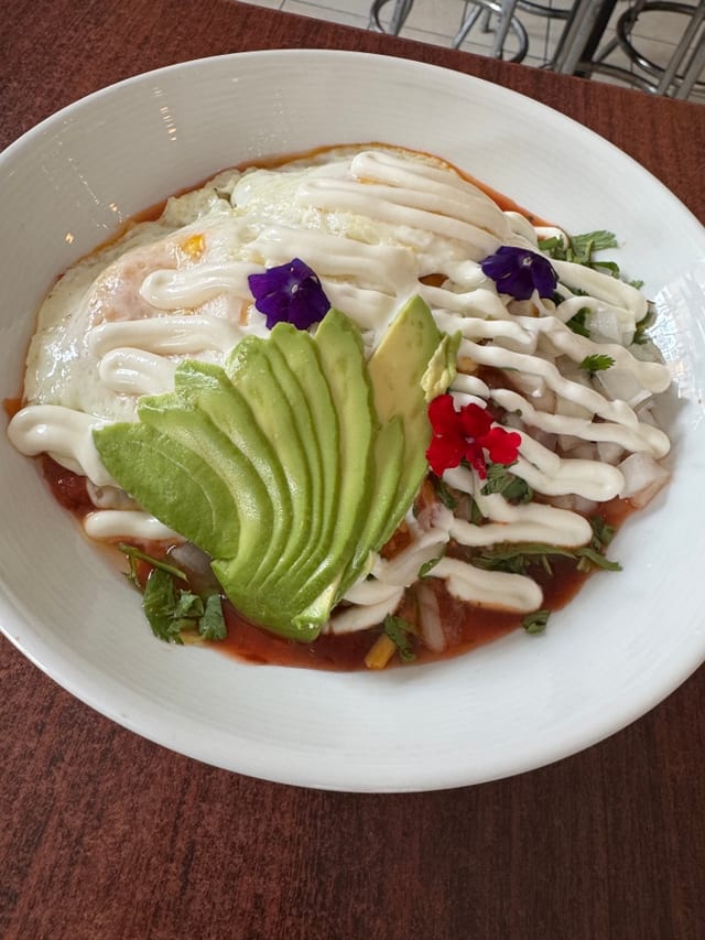 Homemade Red Chipotle Sauce Chilaquiles