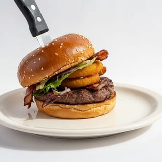 Blue Collar Truffle Burger