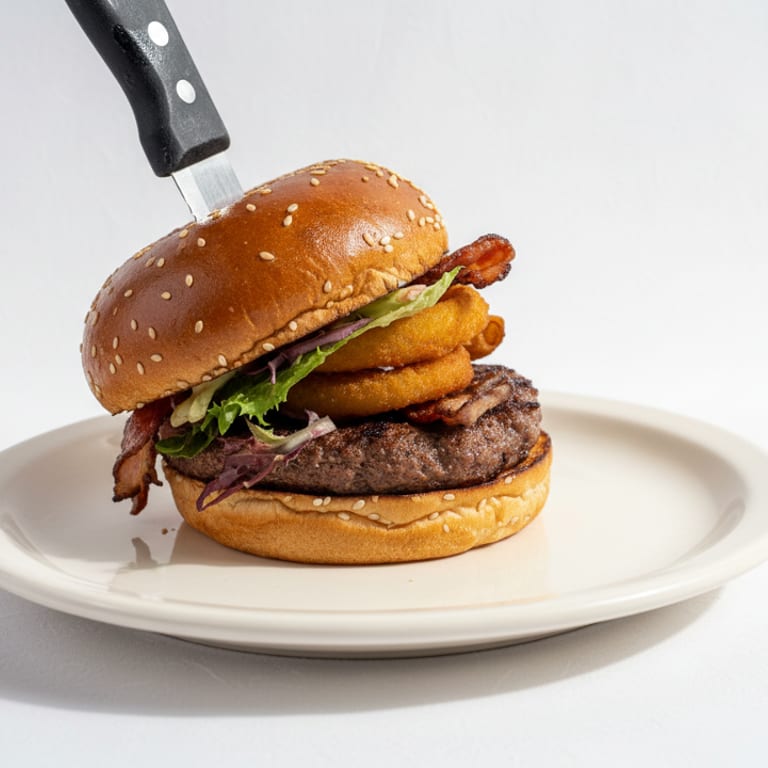 Savor Our Truffle Burger