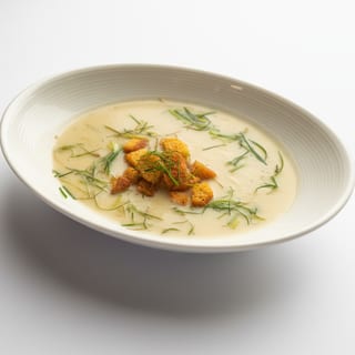 Cup of soup Potato and Leak