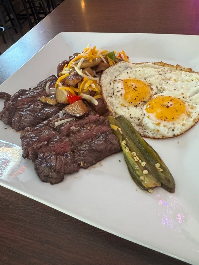 Steak and Eggs