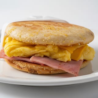 Savory Muffin Egg Sandwich