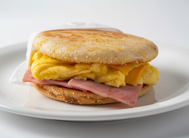 Savory Muffin Egg Sandwich